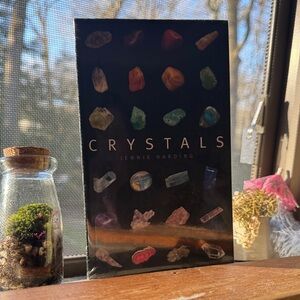 Crystals Book by Jennie Harding - Crystal Guide for Colorful Gemstones